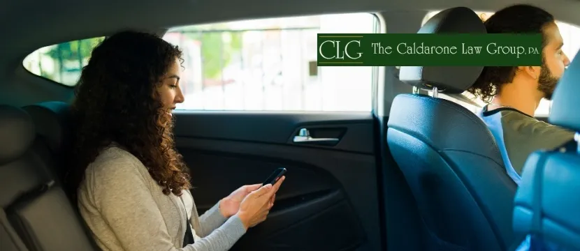 Who Is Liable When a Rideshare Driver Is Between Passengers in Florida?
